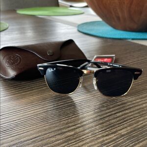 Ray-Ban Clubmaster Polarized Sunglasss